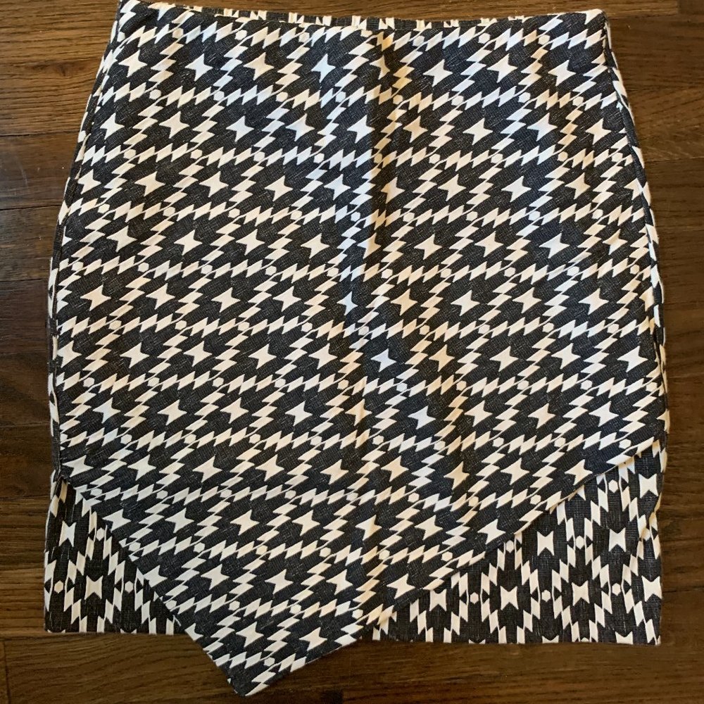 H&M Printed Wrap Skirt